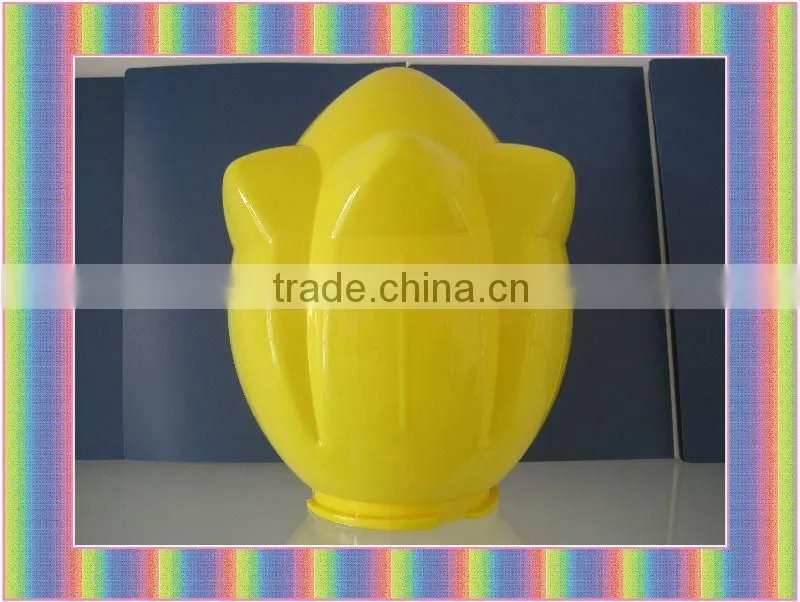 PMMA pendant lighting decoration, globe acrylic lamp shade