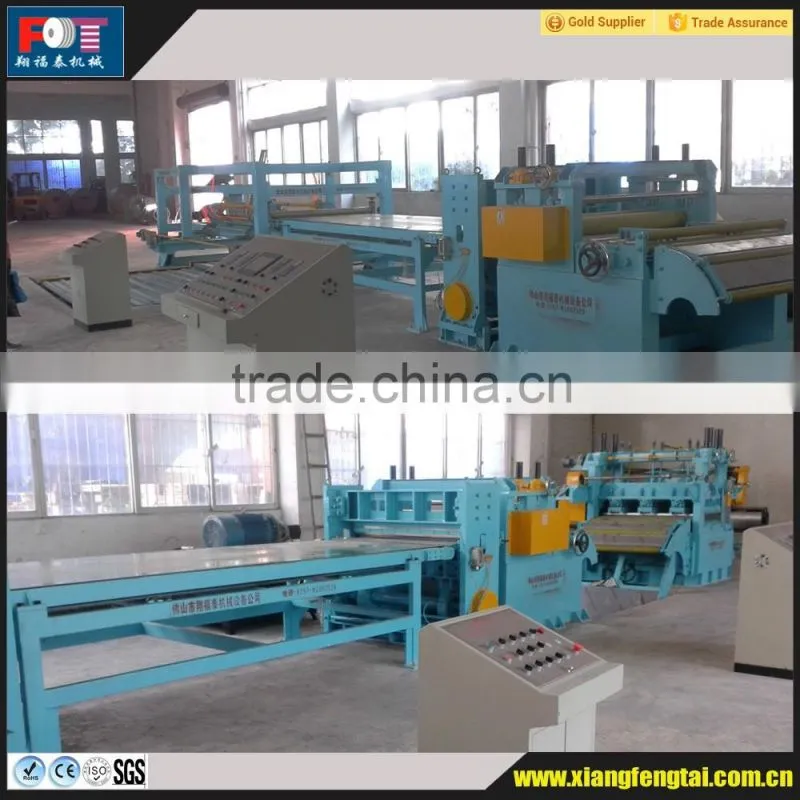 Coil cut to length line for stainless steel, cold roll steel and hot roll steel etc