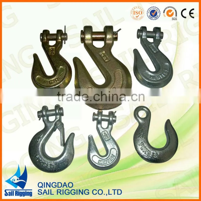 High Quality Alloy Steel Forged H-330 clevis Grab Hook