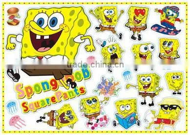 Cartoon kids stickers hot sale new fashional desgin