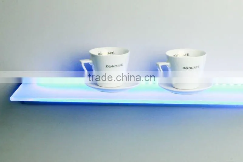 LED glass shelf cabinet light(length 600mm, RGB )