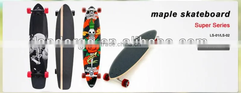 7ply Canadian Maple Skateboard,Long Skateboard(OEM design)