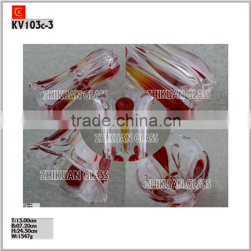 China supplies glass vases for flower arrangements wedding with a reasonable price