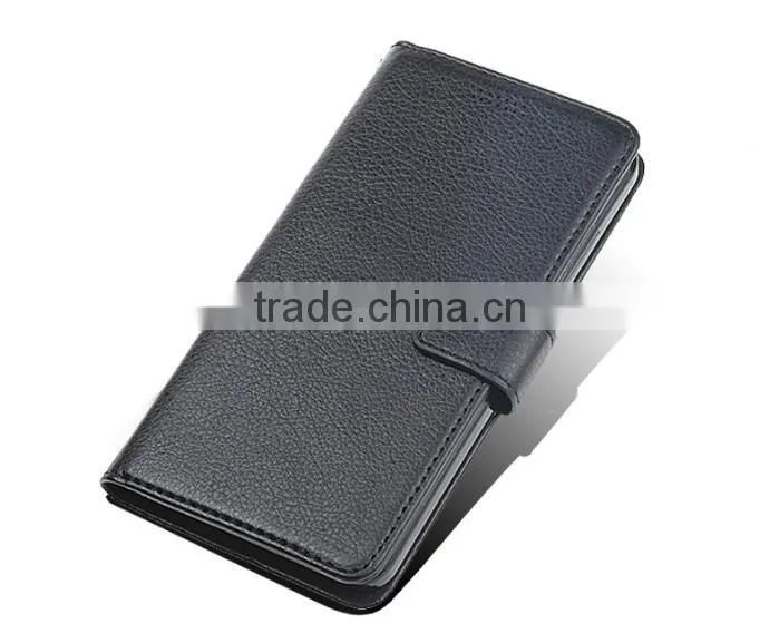 Luxury Litchi Grain Case for NOKIA 650 PU Leather Wallet Cover with Card Holder Stand Case TB-0096