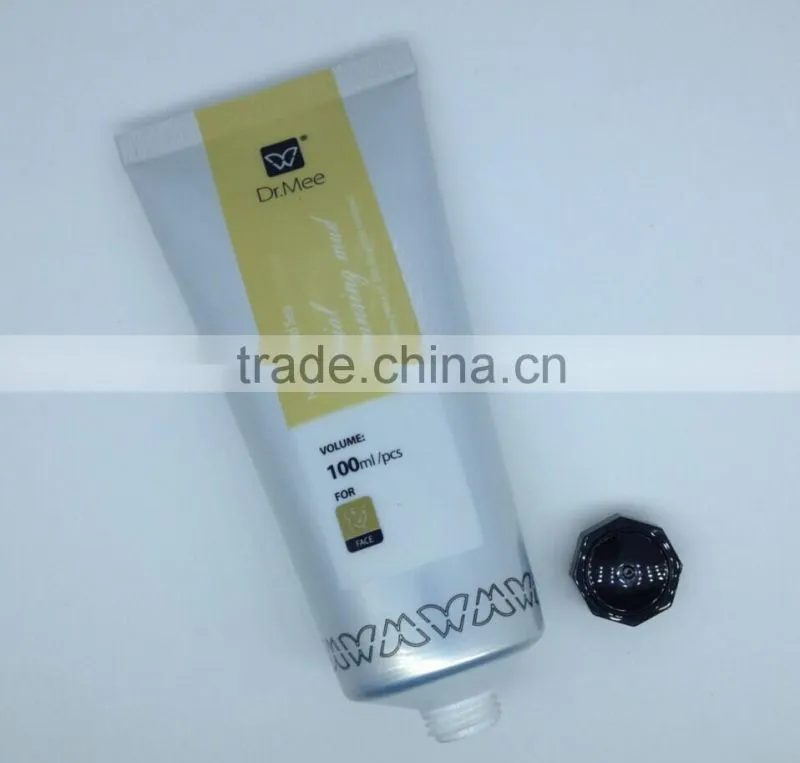 High Quality Aluminum Cosmetic Tube for Hair Extensions /100ml Aluminum Tube for Cosmetic Packaging