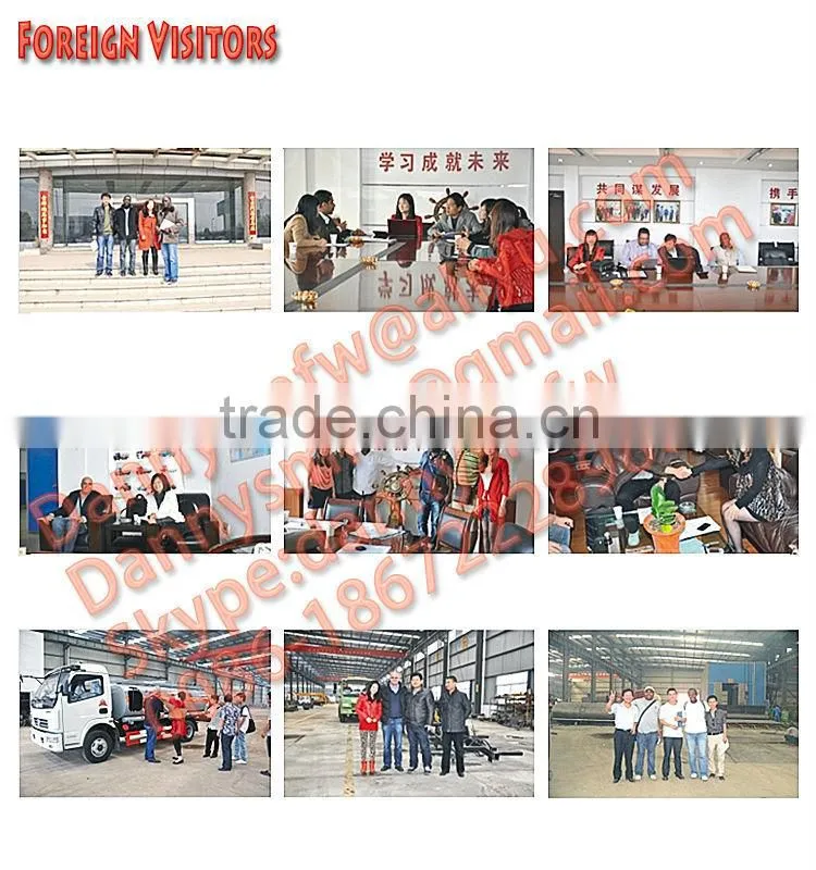 FOTON long road cleaning car automobile sweeper truck for sale