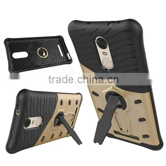 2016 ShockProof Tough Armour Heavy Duty Hybrid Case Kickstand Case for RedMi Note3