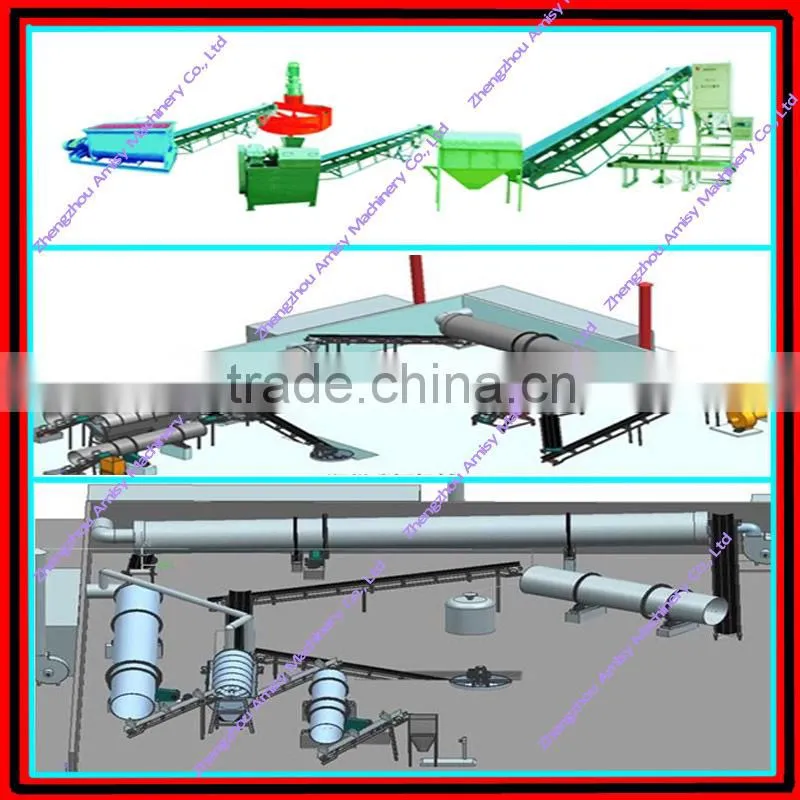 Organice fertilizer production line 5000~100000T/Y for option