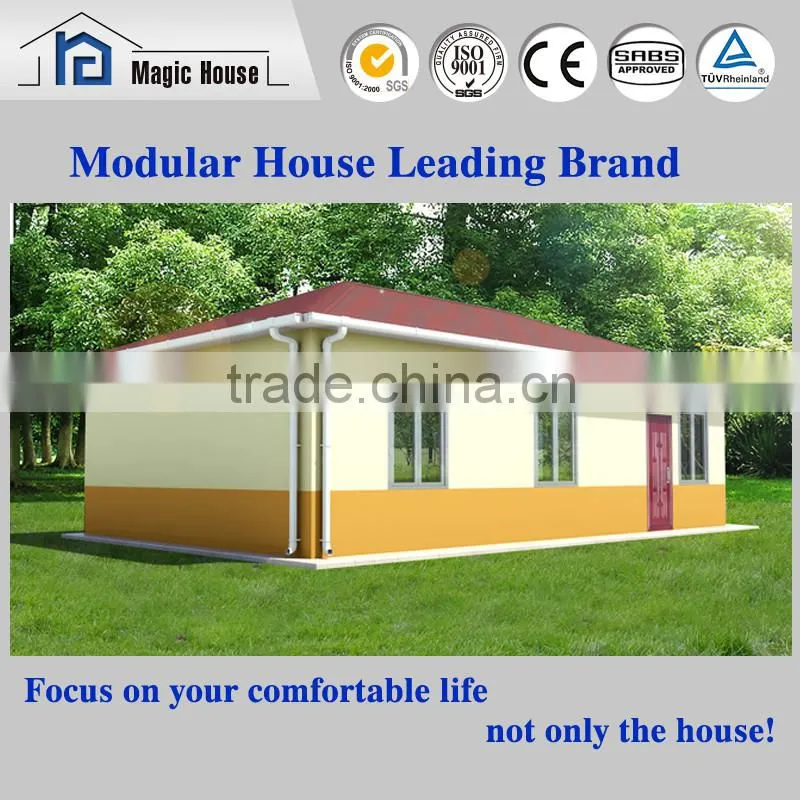 Prefabricated House with Three Bedroom and Floor Plan in Antigua/Nice insulated sandwich panels low cost three bedro