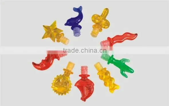 PS+EVA 10 High quality kitchen creative wine bottle stopper
