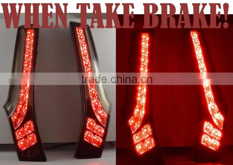 New trend product LED RED Brake Warning For HONDAA FIT Rear Pillar Light
