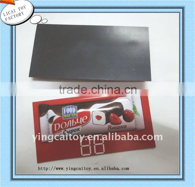 rubber fridge magnet sticker