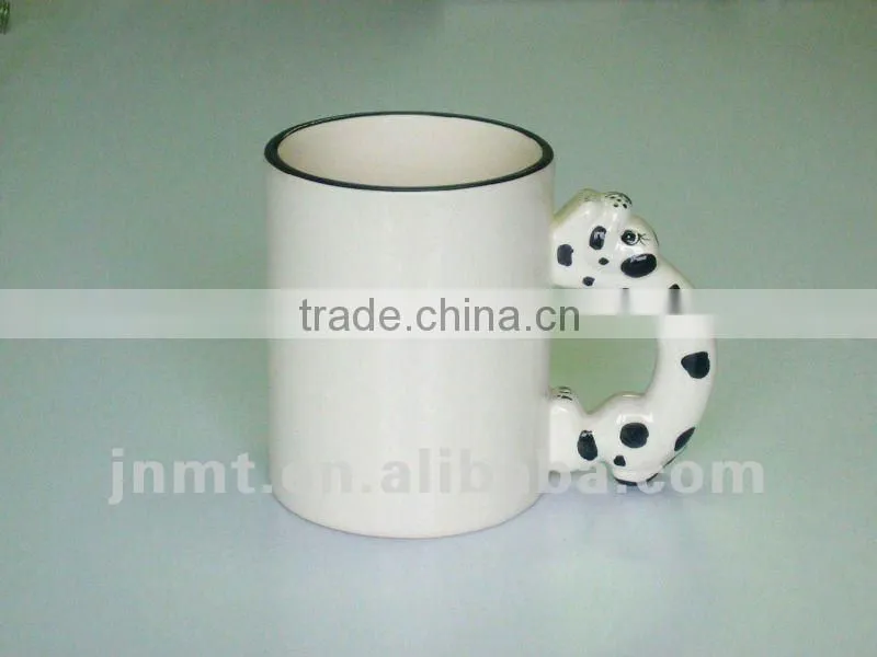 MKB17D ceramic sublimation animal mugs