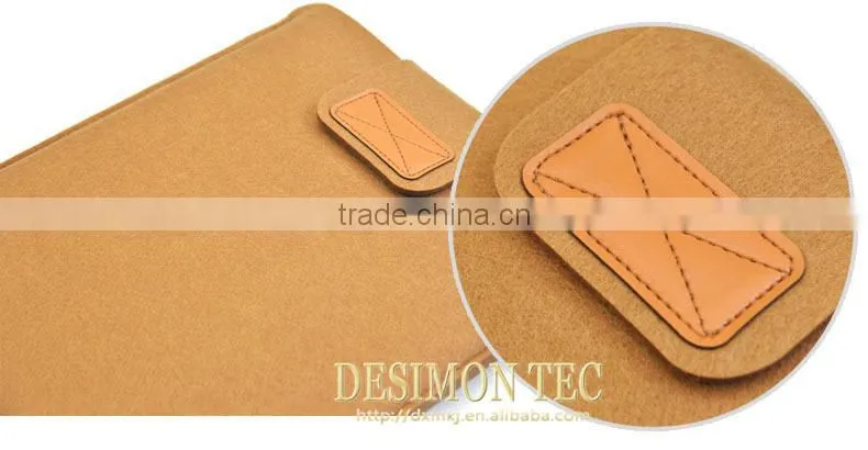 2015 hot sale protective felt case cover for 7.85inch tablet