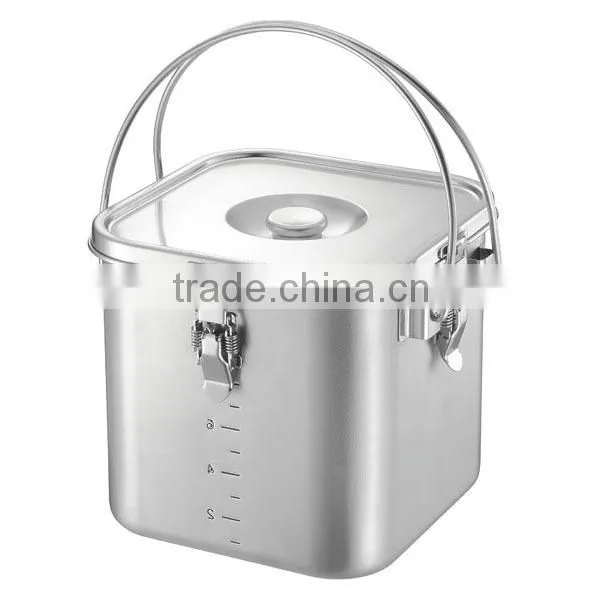 Various types of handy food container storage item with measuring marks