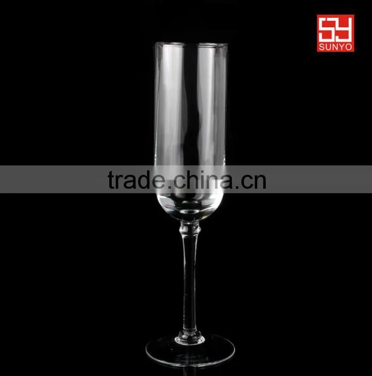 New Style Mouth Blown Glass Margarita Cup with Thick Stem