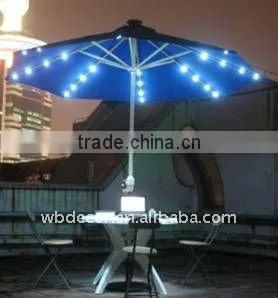 Solar Umbrella With LED Lights