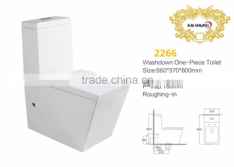 China Ceramic one piece sanitary ware toilet WC