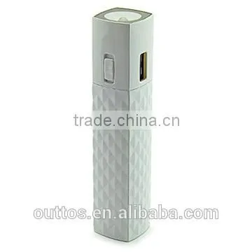 Power bank for martphones manual for power bank battery charger 2600mah power bank