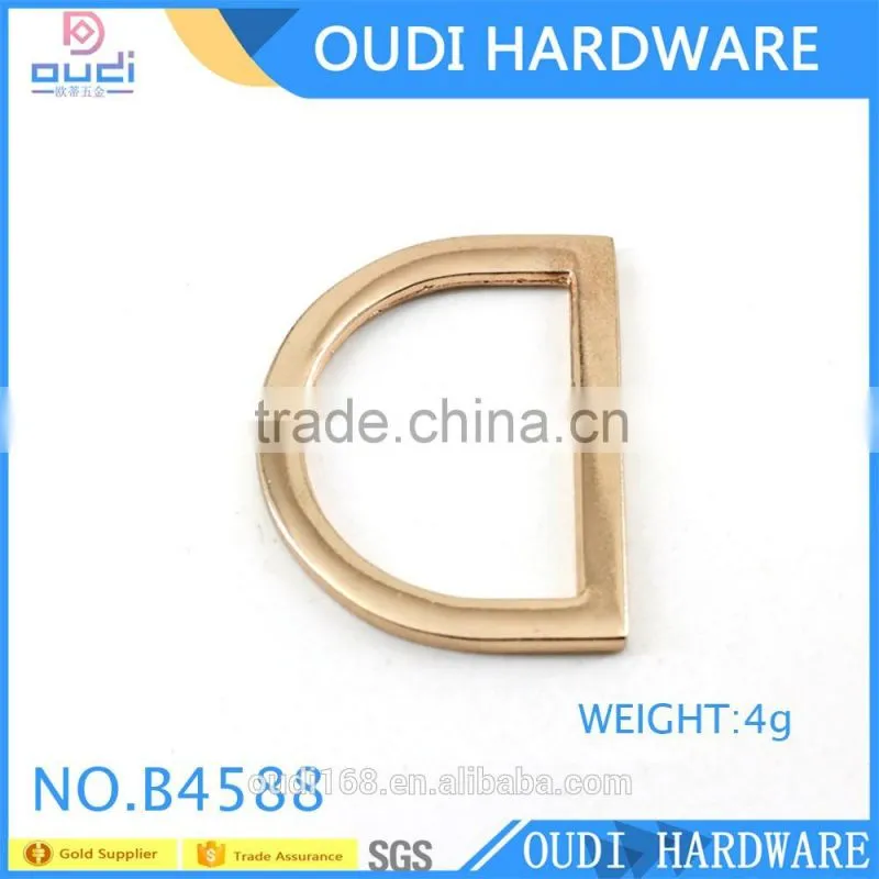China factory wholesale d ring for lady shoe buckle decoration with high quality