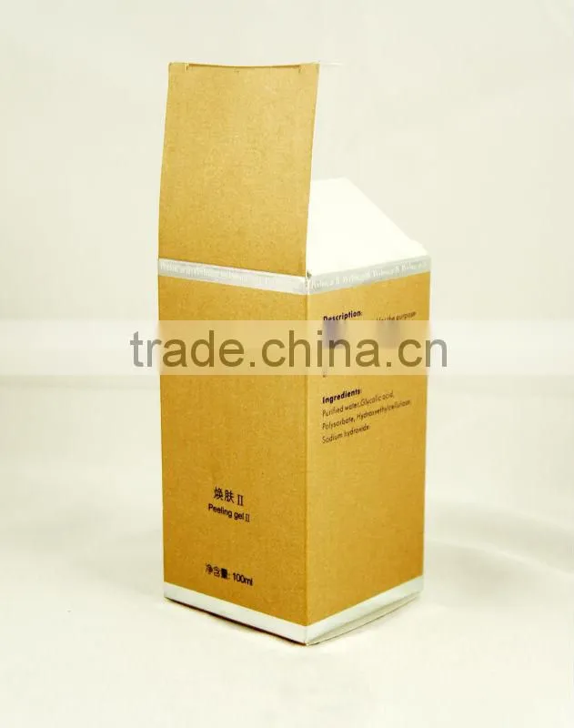 Custom cosmetics paper box