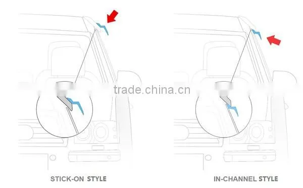 CAR DOOR VISOR RAIN DEFLECTOR FOR HYUNDAI TERRACAN 2001-2004 5D