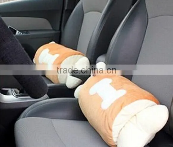 Plush car cushions/plush pillows