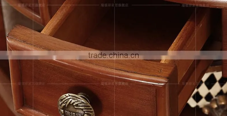 Wooden flower stand with multi layers for storage and for living room corner furniture S-208