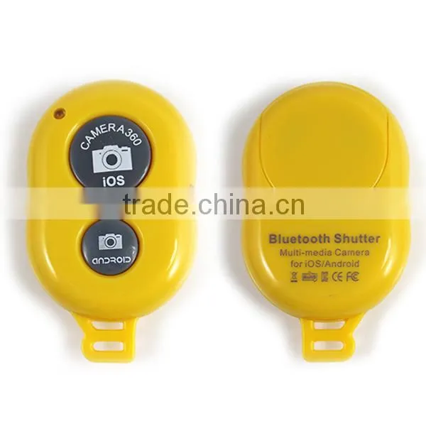 Remote shutter for mobile phone hot new products for 2015 bluetooth remote control self-timer