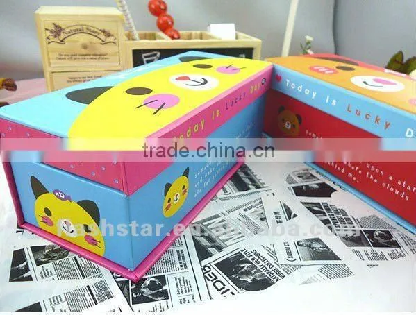 three separate pencil case/ funny pencil case /paper pencil case