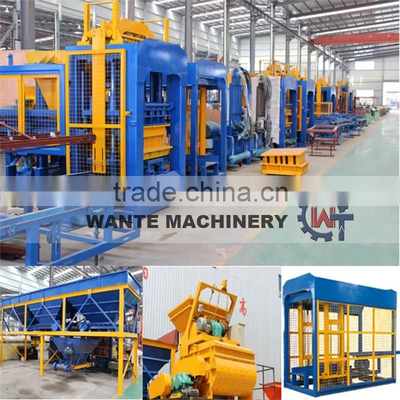 QT6-15 6 inches and 9 inches cement block machine for nigeria