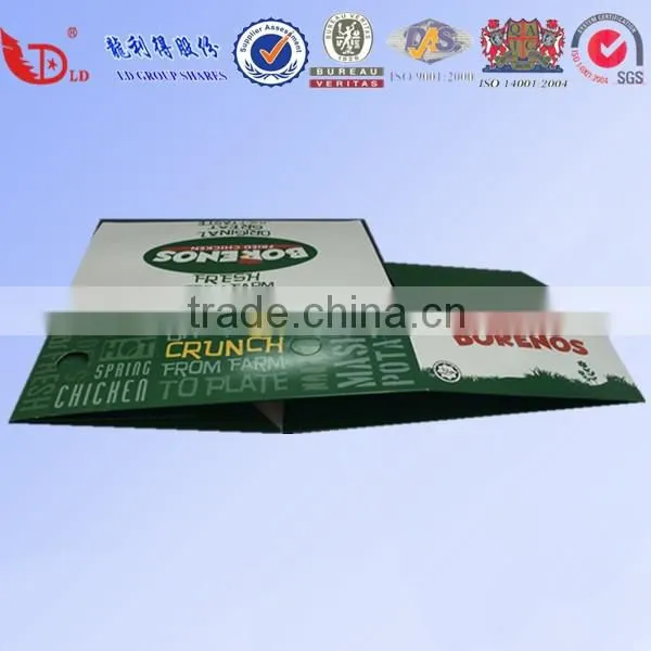 customized printed food grade paper packaging cardboard box