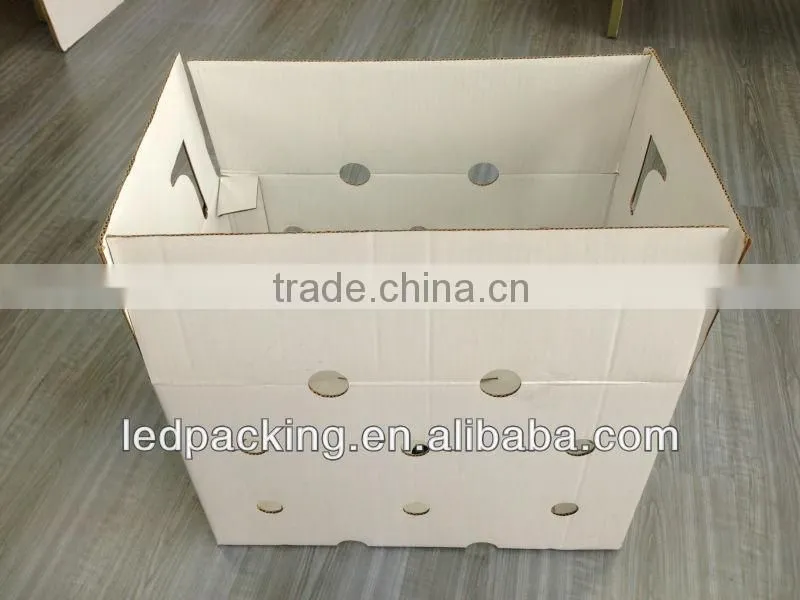 Waxed Corrugated Box For Seafood