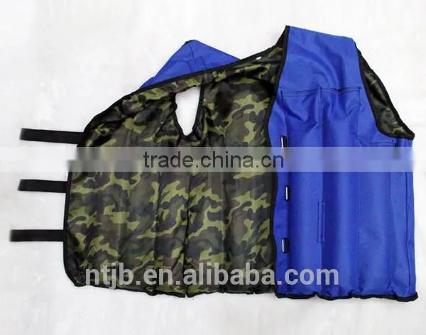 Adjustable neoprene weighted vests Jogging weighted training vest