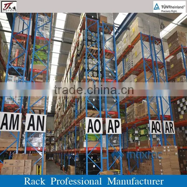 Narrow Aisle Pallet Shelving System for Sale