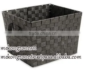 Plastic Woven Storage Basket