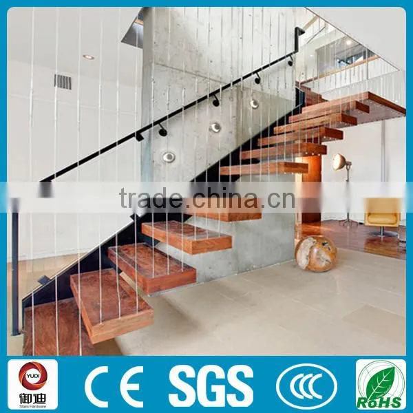Modern Wood DIY Floating Stairs