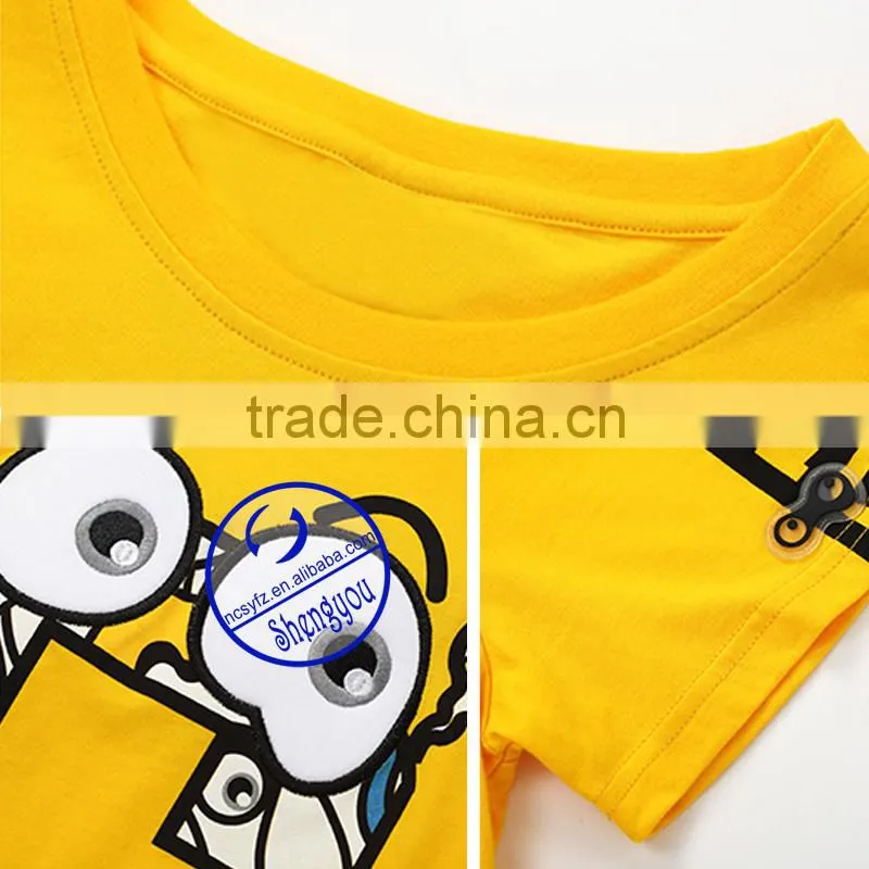 100 cotton unisex couple t-shirt wholesale china