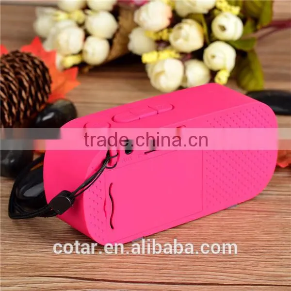 2015 free shipping Hot selling wireless bluetooth speakers , outdoor and indoor 3W bluetooth speakers