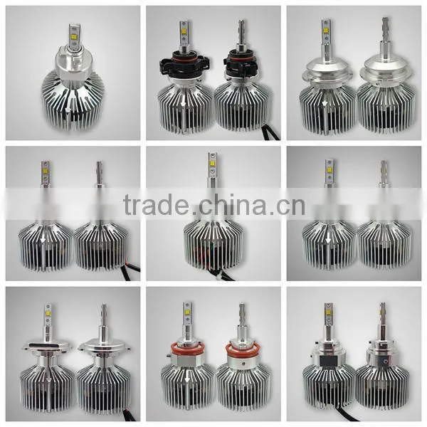 Cost price latest 35w H1 H3 H4 H7 H8 H9 H10 H11 H13 H16 9005 9006 9007 9008 9012 880 881 D1 D2 D3 D4 car led headlight kit