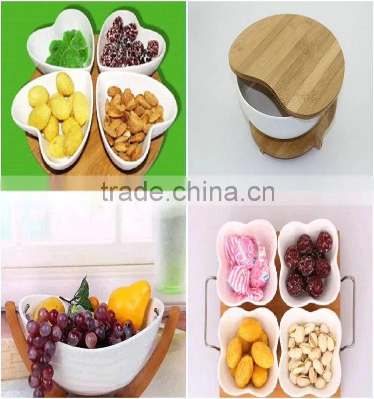 beautiful ceramic snack plate for party or children