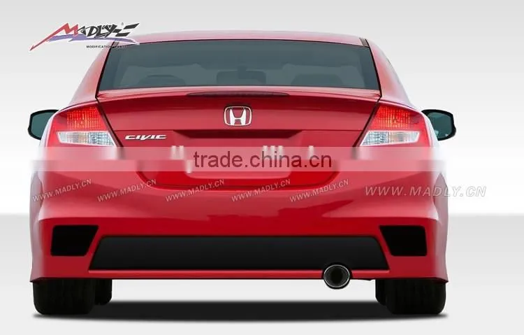 Madly New body kit for 2012-2013 Honda kit for Civic 2DR Duraflex Bisimoto Edition