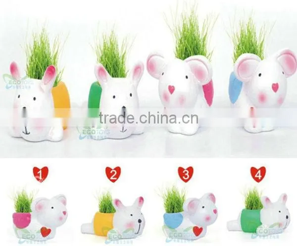 Happiness lover rabbit Grass Doll