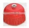 nylon wire shaft wheel brush