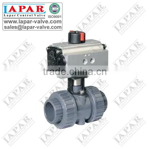 LPD11 Plastic Ball Valve Motorized actuator valve