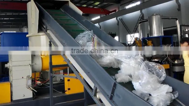 recycled plastic granulating machine with CE certificate