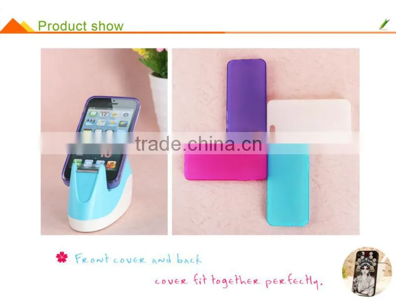 Hot selling OEM&ODM New hard shell PC phone cover phone case for iPhone5 case,accept paypal
