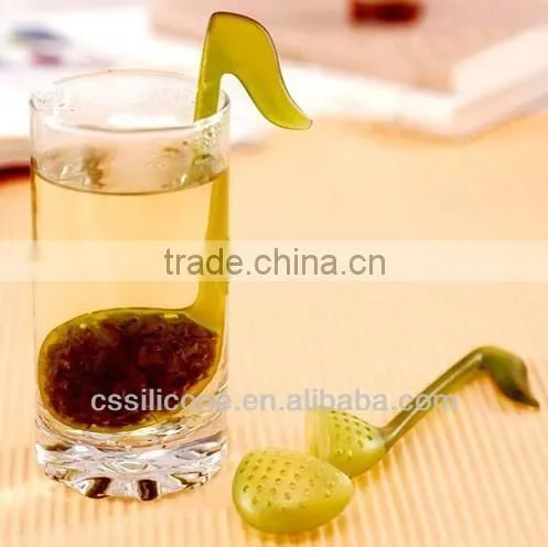 top sales food grade silicone tea strainer,christmas gift for family