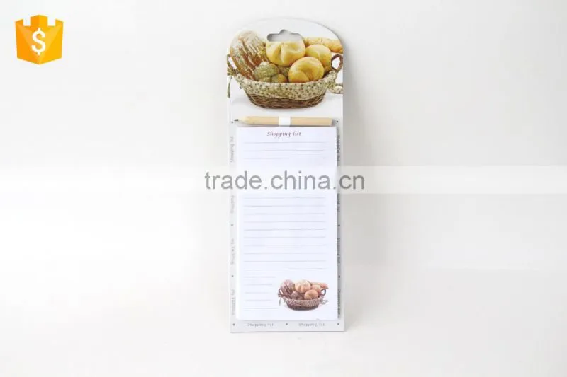 Customized paper cover notebook with pen