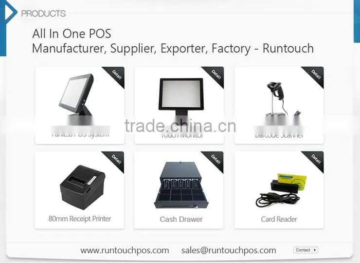 Runtouch RT-M123 White Android mobile Magnetic card encoding machine